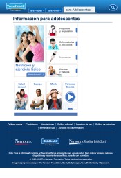 Kids Health from Nemours para adolescentes (Centro de diabetes)