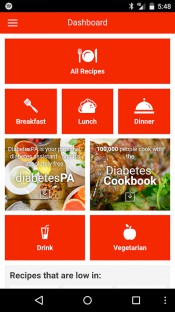 Diabetes Recipe App